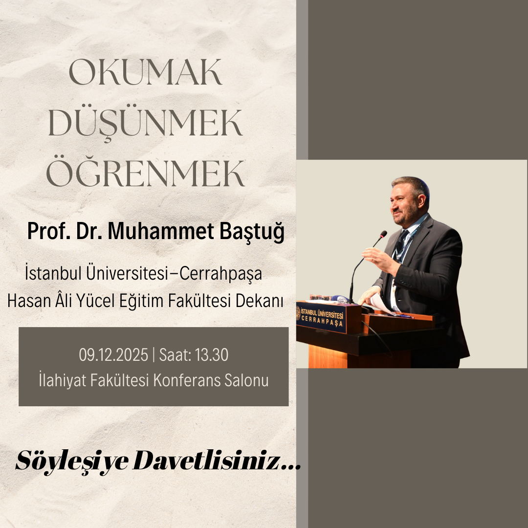 “Okumak, Düşünmek, Öğrenmek” Söyleşisi